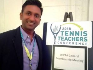 Matthew Jannif attending USPTA CONFERENCES all across America.