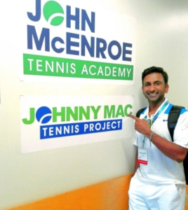 Matthew Jannif attending the USPTA Seminar at The John McEnroe Tennis Academy (JMTA) is a tennis academy founded by tennis Hall of Famer John McEnroe in New York City at the Randalls Island, Manhattan.